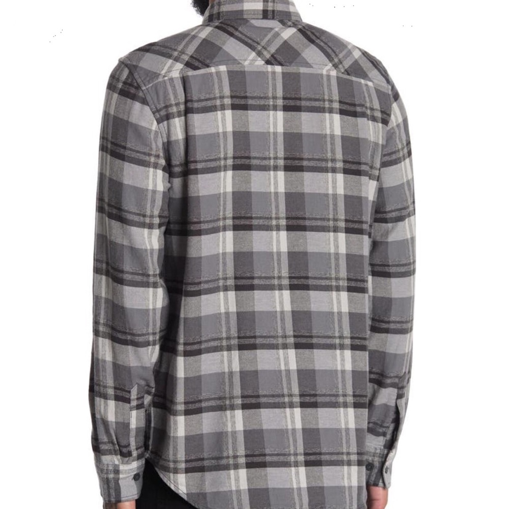 Vans Plaid Button Down Regular Fit Shirt - Picture 3 of 3